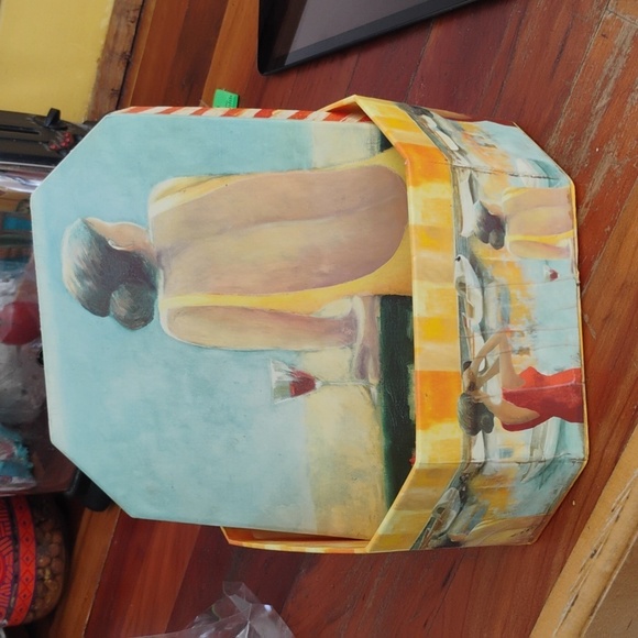 🍷 Diva on the Deck Storage Decor Box - Picture 1 of 16